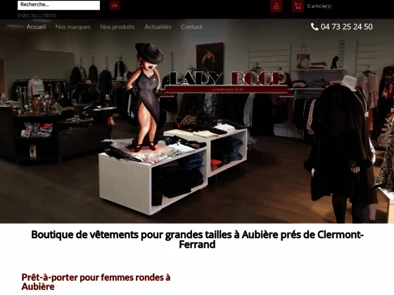 Magasin de mode féminin (grande taille) près de Clermont-Ferrand