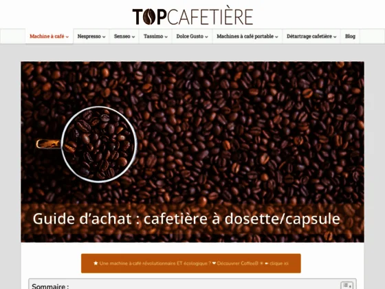 Top Cafetière 