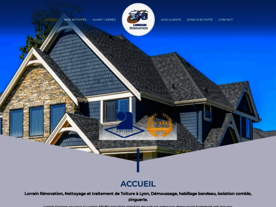 nettoyage façade Val d’Azergues