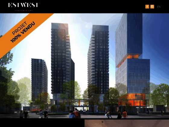 Projet EstWest condos et appartements neufs à Montréal