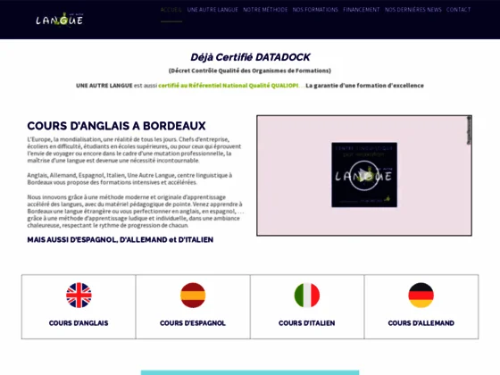 Cours anglais Bordeaux