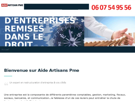 Aide aux artisans - Aide aux pme