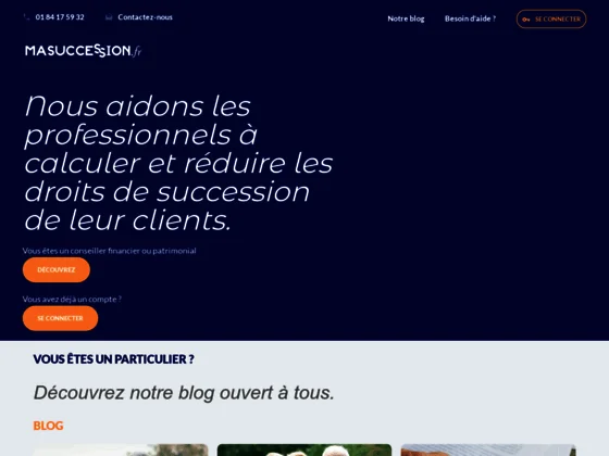 Ma succession – calcul frais de succession