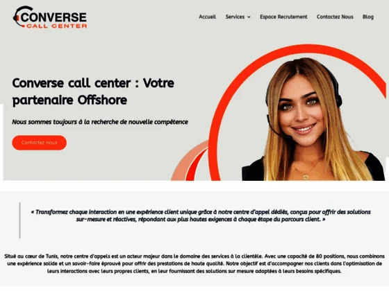 Centre d'appel offshore