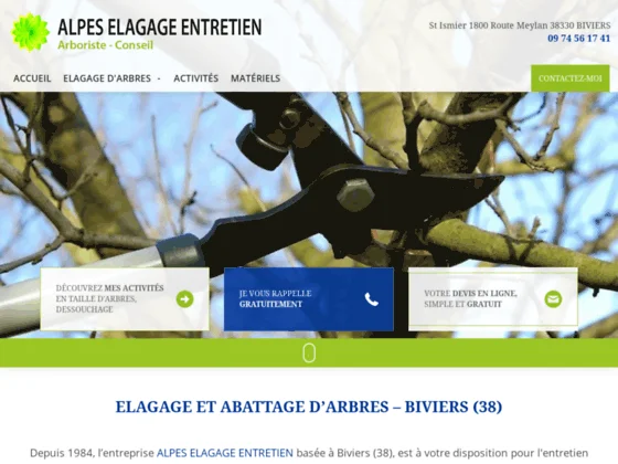 Alpes élagage entretien