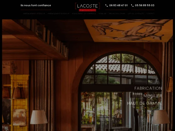 Entreprise de menuiserie et d’agencement intérieur près de Bordeaux