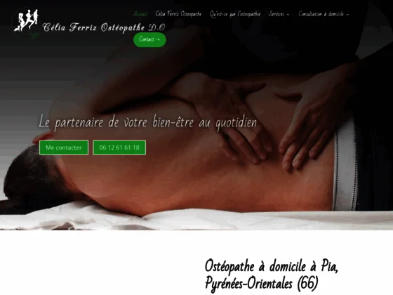 Célia ferriz ostheopathe