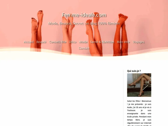 Femme-idéale, blog féminin