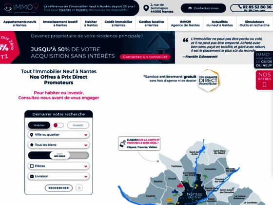 Vente d'appartements neufs dans le 44