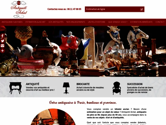 Brocanteur de père en fils à Paris