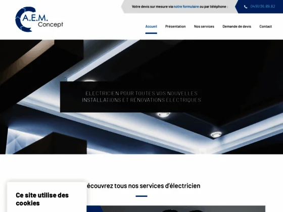 Electricien Soignies - AEM Concept