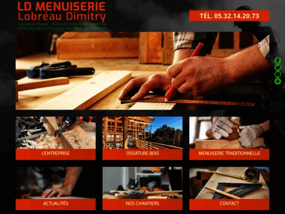 Menuisier à Fontaine-Chalendray près de Matha et Aulnay