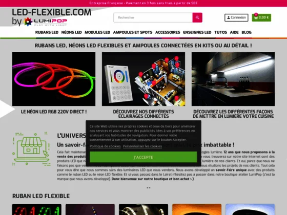 Spécialiste des Rubans et Bandes LED