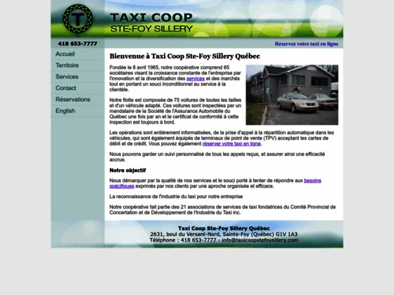 TAXI COOP - Taxi Québec, Taxi Sainte-Foy