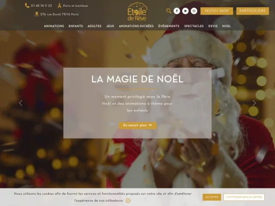 Etoile de rêve B2B – gouter de noel entreprise