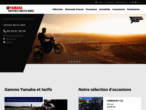 Vente exclusive YAMAHA dans les Pyrénées-Atlantiques (64)