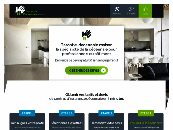 Prix d'un contrat de RC décennale