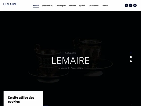 Vente de porcelaine ancienne - Lemaie SA