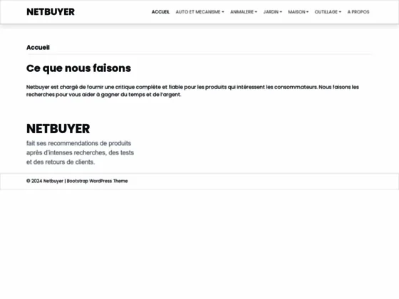 NetBuyer - Comparatifs et guides d'achats