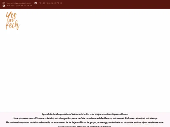 Mariage à Marrakech