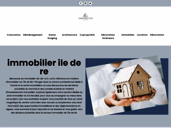Immobilier insulaire 