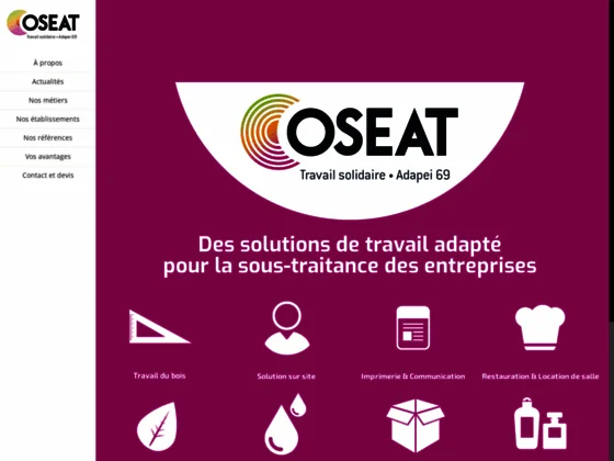 Des solutions de travail adapté pour la sous-traitance des entreprises : OSEAT