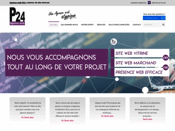 Agence web P24