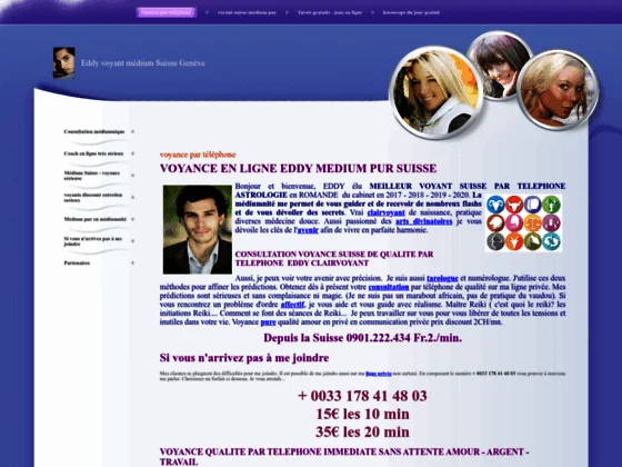 Eddy médium professionnel