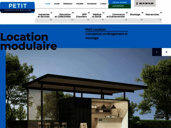Vente construction modulaire