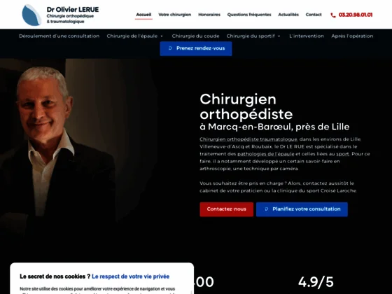 Chirurgien orthopédiste traumatologue Marcq-en-Baroeul