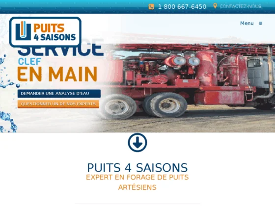 PUITS ARTÉSIENS - Forage De Puits, Installation Réparation Pompes