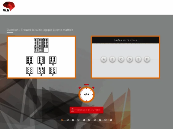 Un test de QI à portée de clic