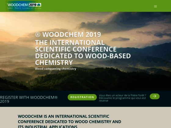 Woodchem - Conférence internationale sur la chimie du bois