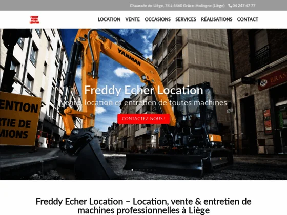 Echer Location: Location de chariots élévateurs à Liège