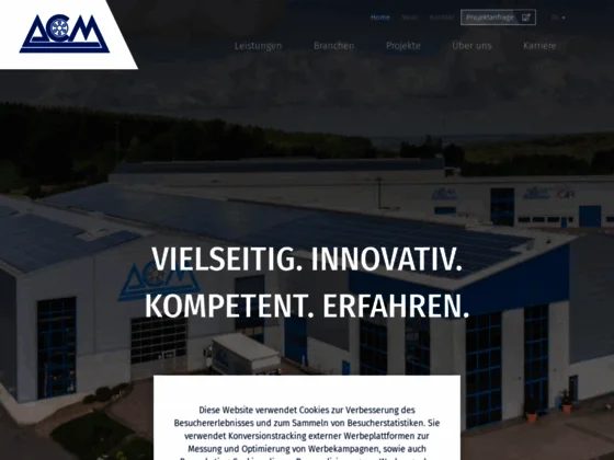 ACM: Construction métallique, découpe laser et centre d’usinage