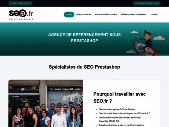 Expert en référencement Prestashop