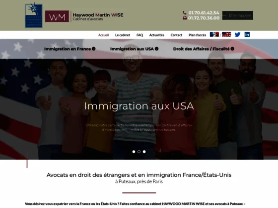 Avocat droit des étrangers Paris – Immigration France / États-Unis