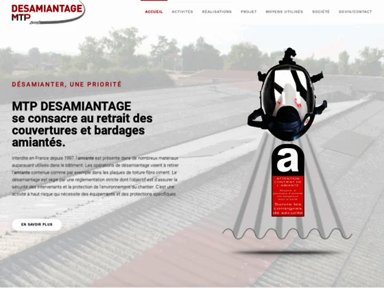 MTP Désamiantage en Auvergne-Rhône-Alpes