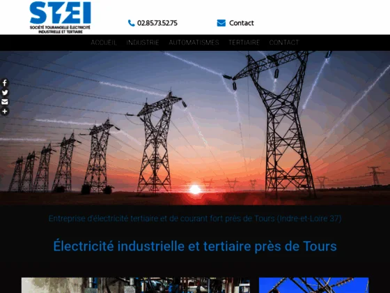 Électricité industrielle et tertiaire près de Tours
