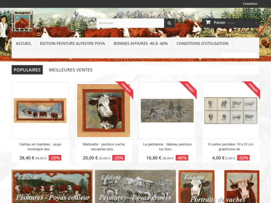 portrait de vache a vendre 