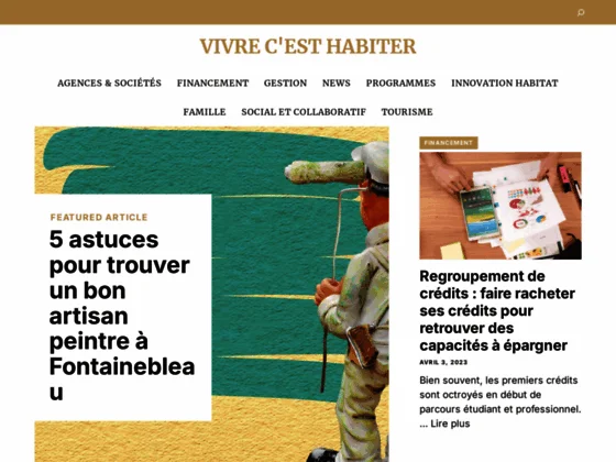Vivrecesthabiter.com