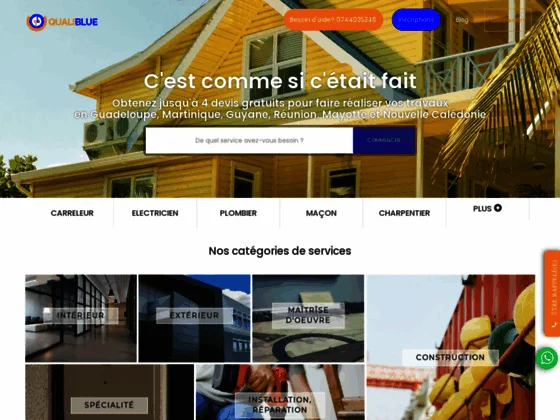 Lessivage haute pression en Martinique