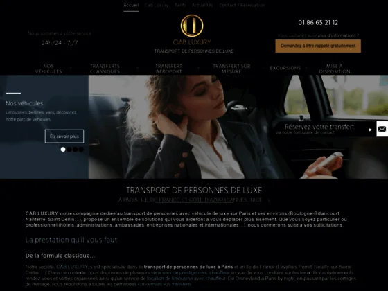 Véhicule avec chauffeur