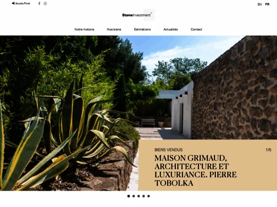 Biens immobiliers de luxe à l'Ile Maurice, en Provence et sur la Côte d'Azur