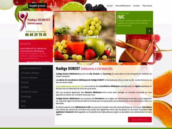 Votre diététicienne Nadège DUBOST
