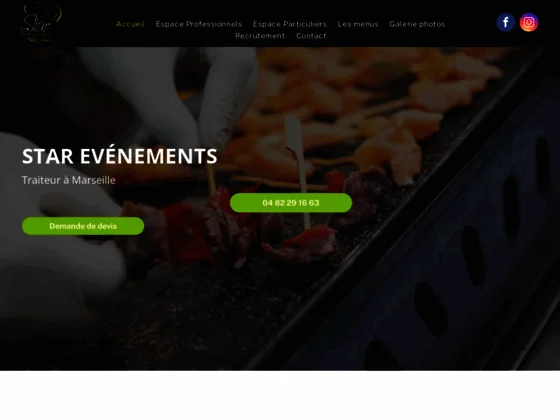 Service traiteur pour particulier à Marseille, Star Événements