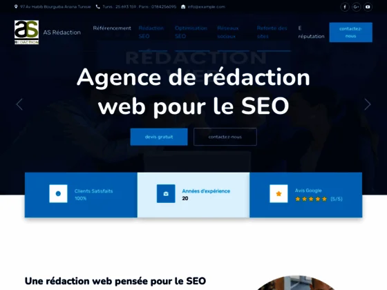 Rédaction web Tunisie