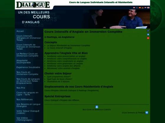 Cours d'anglais en immersion totale à Hastings en Angleterre