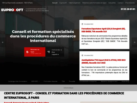 Centre de formation et conseil en commerce international, Paris