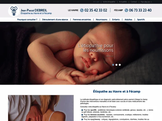 Jean-Pascal DEBREIL - Etiopathe au Havre